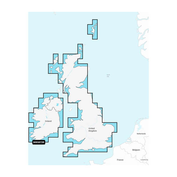 U.K. & IRELAND LAKES & RIVERS GARMI