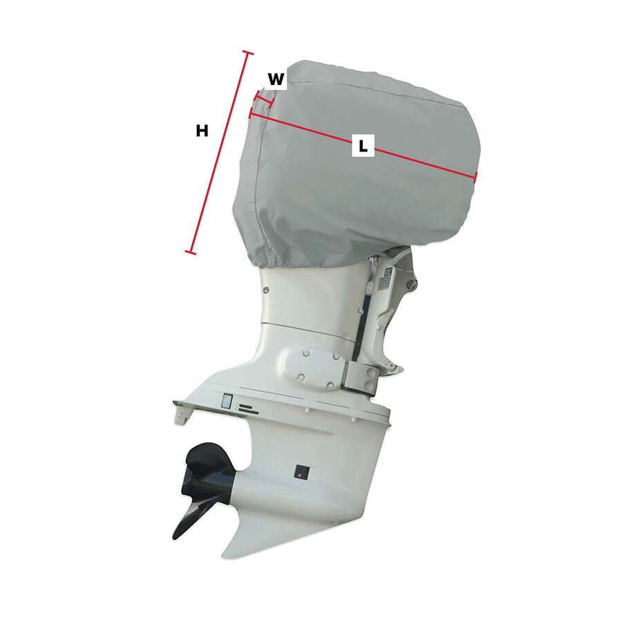 5 HP O/B MOTOR COVER-PFII GRAY