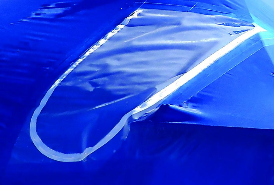 30' X 36' ZIPPER ACCESS DOOR BLUE