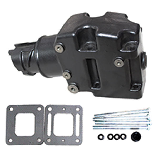 ELBOW  EXHAUST CENTER RISER V6&V8