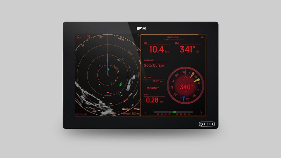 AXIOM+ 12 MFD (NO SONAR) NO CHARTS
