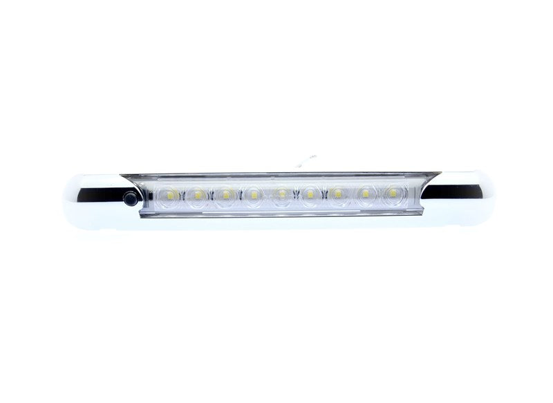 LED 11IN STRP;12V;CLR;W/SWTCH CRME