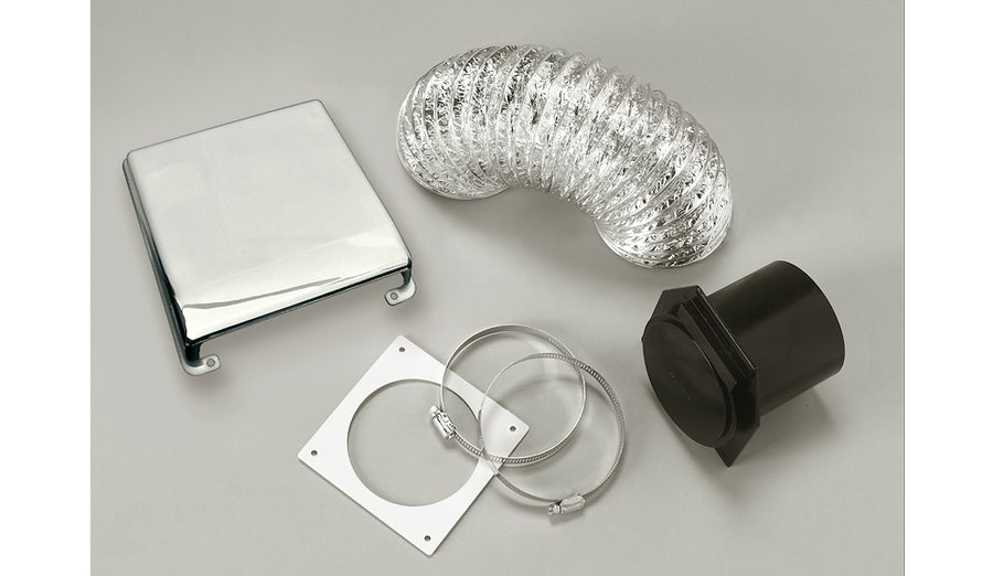DELUXE DRYER VENT KIT CHR
