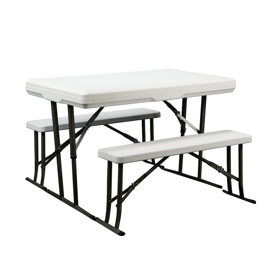 PICNIC TABLE W/NESTING BENCHES 44