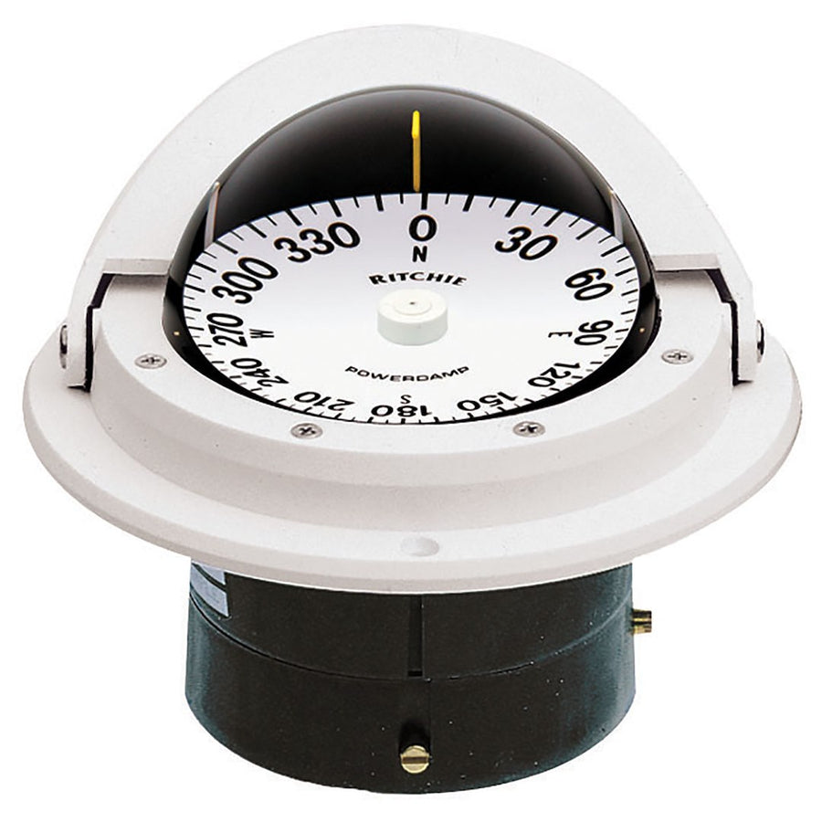 COMPASS  FLUSH MNT  3' DIAL  WHITE