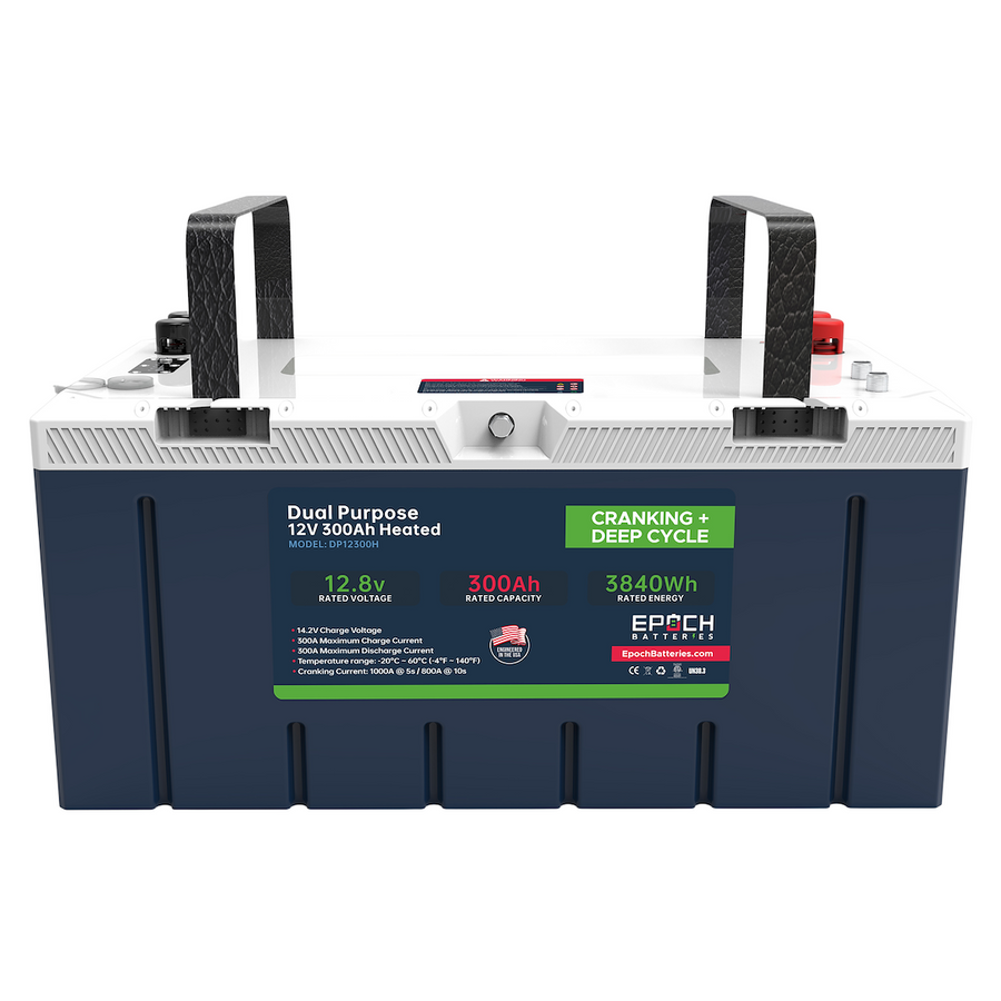 12V 300AH - GROUP 8D - CRANKING & D