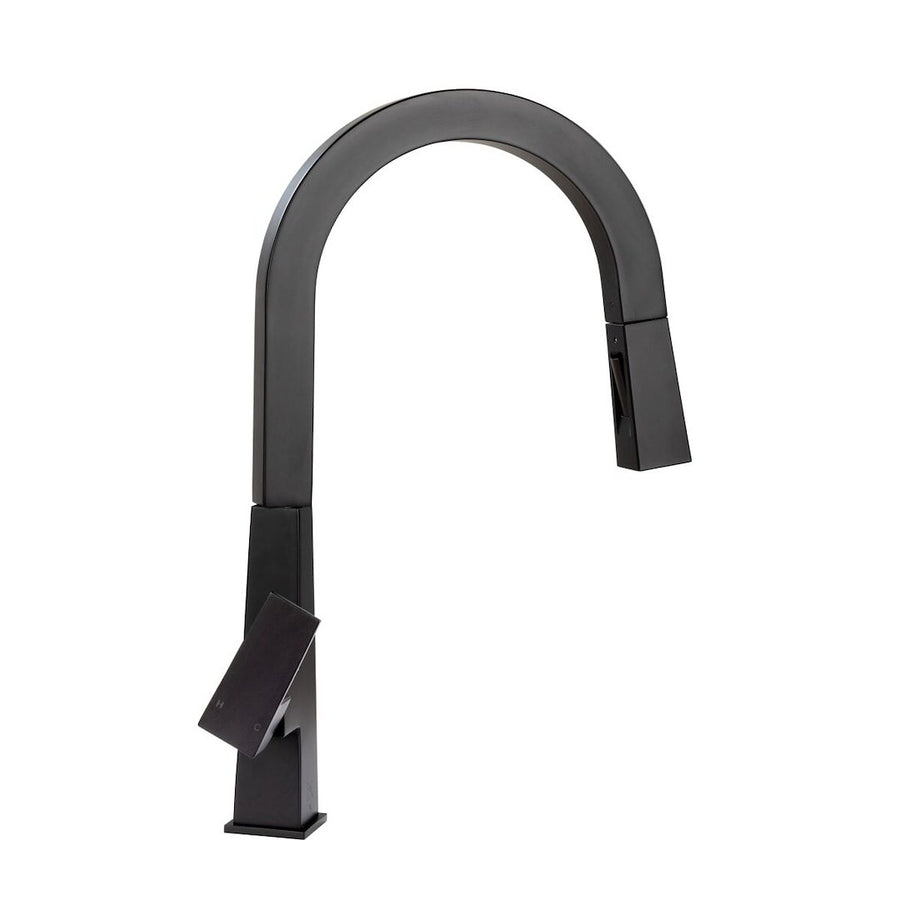 PULL-DOWN FAUCET-BLACK MATTE