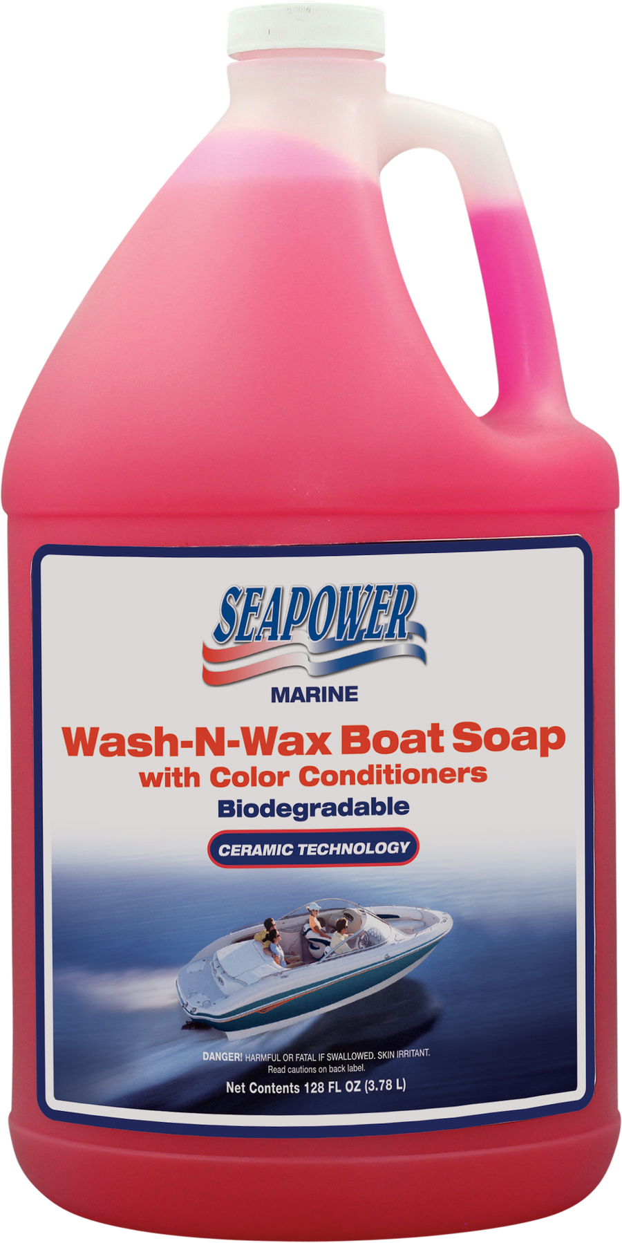 SEAPOWER WASH & WAX BOAT SOAP - 1 G